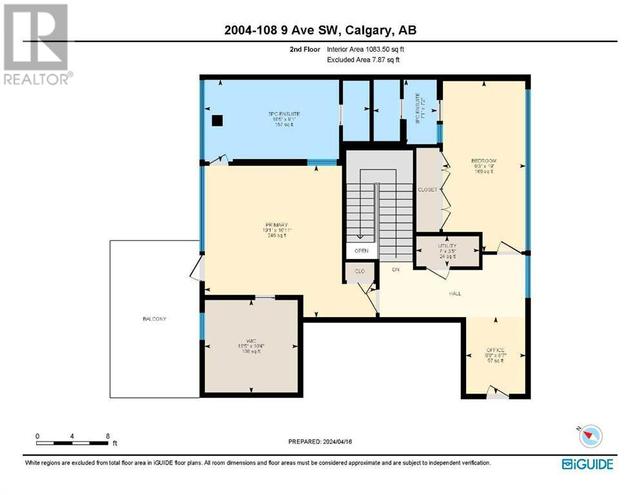 2004, - 108 9 Avenue Sw, Condo with 2 bedrooms, 2 bathrooms and 3 parking in Calgary AB | Image 46