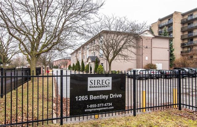 101 - 1265 Bentley Drive Drive, House attached with 2 bedrooms, 1 bathrooms and 1 parking in London ON | Image 9