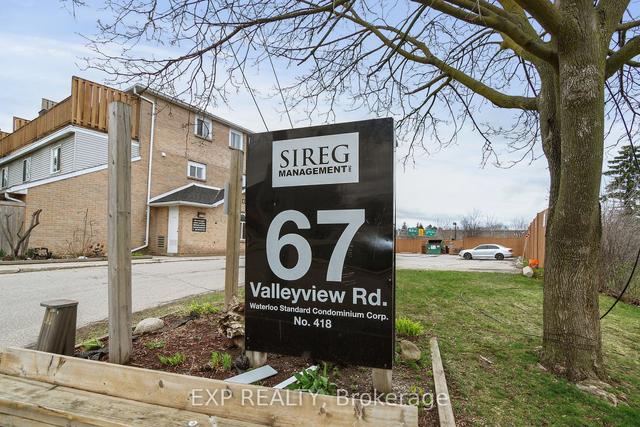 37 - 67 Valleyview Rd, Townhouse with 2 bedrooms, 2 bathrooms and 1 parking in Kitchener ON | Image 1