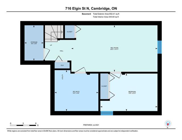 716 Elgin St, House detached with 3 bedrooms, 3 bathrooms and 3 parking in Cambridge ON | Image 27