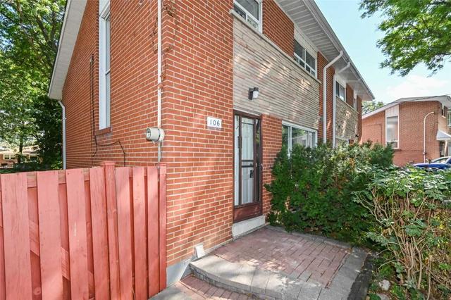 106 Marbury Cres, House semidetached with 3 bedrooms, 1 bathrooms and 3 parking in Toronto ON | Image 12