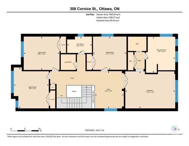 308 Cornice Street, House detached with 4 bedrooms, 3 bathrooms and 6 parking in Ottawa ON | Image 29