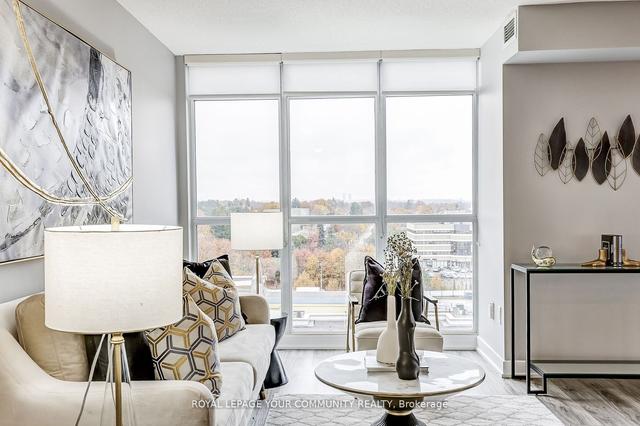 821 - 19 Singer Crt, Condo with 2 bedrooms, 2 bathrooms and 1 parking in Toronto ON | Image 23