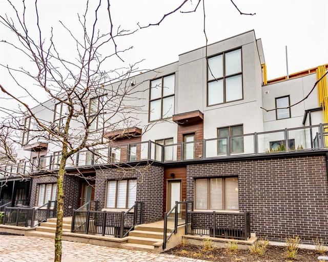 th3 - 169 Jones Ave, Townhouse with 2 bedrooms, 3 bathrooms and 1 parking in Toronto ON | Image 1