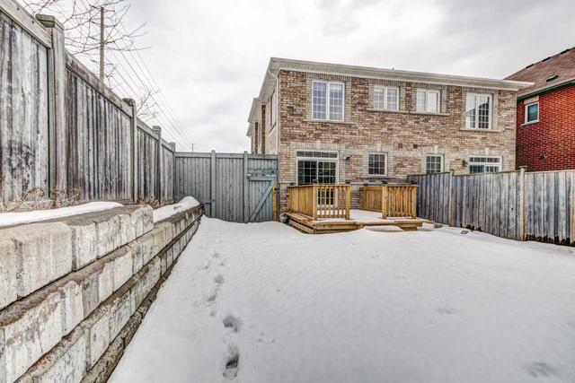 5536 Fudge Terr, House semidetached with 3 bedrooms, 3 bathrooms and 2 parking in Mississauga ON | Image 35