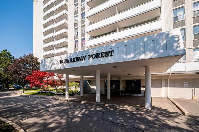 1603 - 10 Parkway Forest Dr, Condo with 1 bedrooms, 1 bathrooms and 1 parking in Toronto ON | Image 1