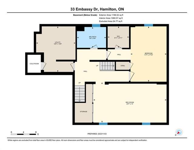 33 Embassy Drive, House detached with 4 bedrooms, 3 bathrooms and 3 parking in Hamilton ON | Image 50