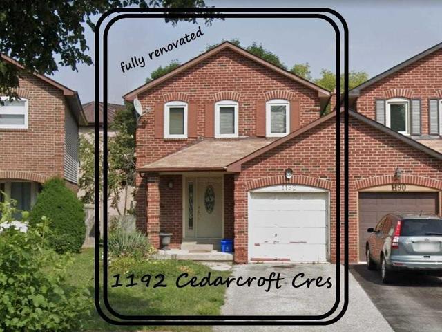 1192 Cedarcroft Cres, House detached with 3 bedrooms, 3 bathrooms and 2 parking in Pickering ON | Image 1