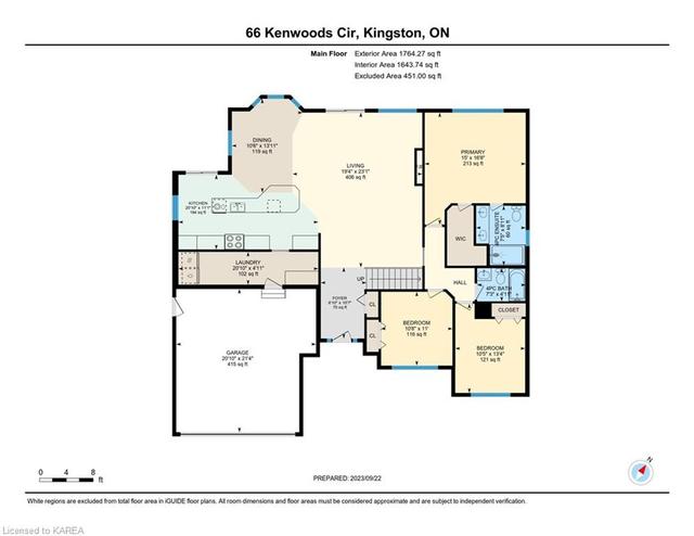 66 Kenwoods Circle, House detached with 6 bedrooms, 4 bathrooms and 4 parking in Kingston ON | Image 40