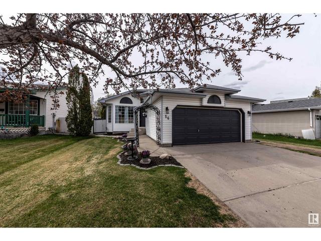 56 Aberdeen Cr, House detached with 4 bedrooms, 2 bathrooms and null parking in Stony Plain AB | Card Image