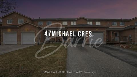 47 Michael Cres, Barrie, ON, L4M6Z2 | Card Image