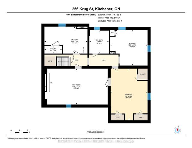256 Krug St, House detached with 4 bedrooms, 2 bathrooms and 4 parking in Kitchener ON | Image 19