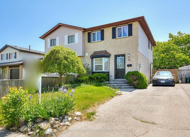 45 Folkstone Cres, House semidetached with 3 bedrooms, 2 bathrooms and 2 parking in Kitchener ON | Image 14