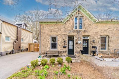 22 Cameron St, House semidetached with 2 bedrooms, 2 bathrooms and 5 parking in Cambridge ON | Card Image