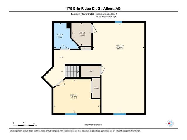 178 Erin Ridge Dr, House detached with 4 bedrooms, 3 bathrooms and null parking in St. Albert AB | Image 50