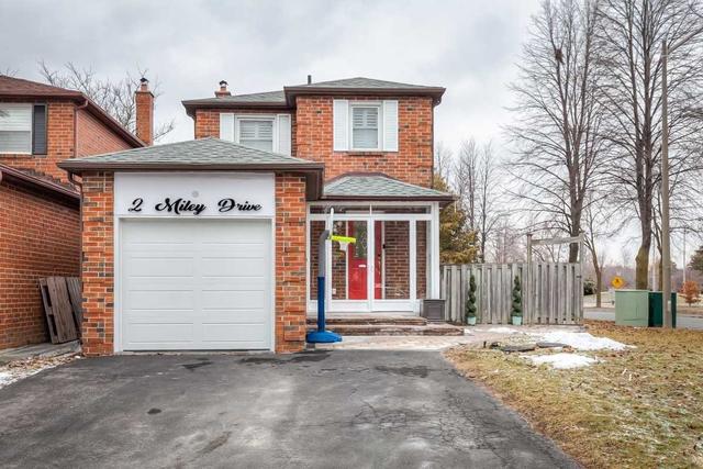 2 Miley Dr, House attached with 2 bedrooms, 2 bathrooms and 5 parking in Markham ON | Image 1