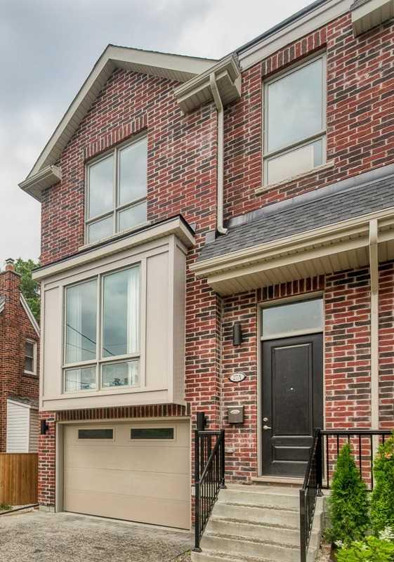 27a Marquette Ave, House semidetached with 4 bedrooms, 4 bathrooms and 2 parking in Toronto ON | Image 1
