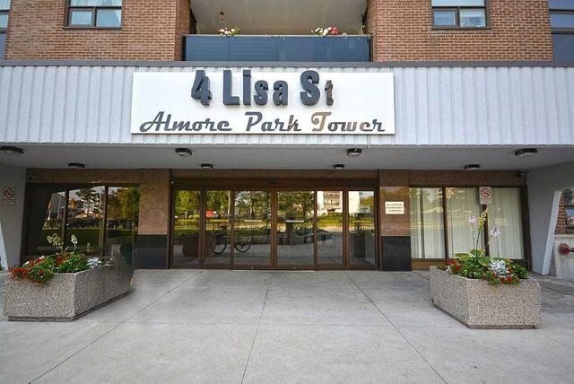 1214 - 4 Lisa St, Condo with 2 bedrooms, 1 bathrooms and 1 parking in Brampton ON | Image 1