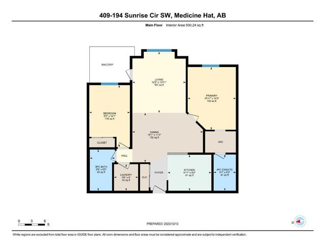 409 - 194 Sunrise Circle Sw, Condo with 2 bedrooms, 2 bathrooms and 1 parking in Medicine Hat AB | Image 26