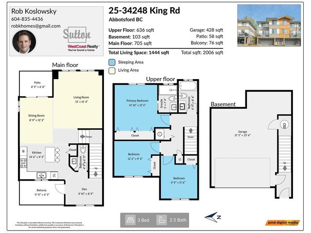 25 - 34248 King Road, House attached with 3 bedrooms, 3 bathrooms and 2 parking in Abbotsford BC | Image 33