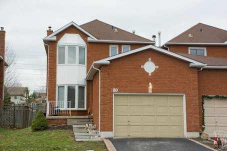 80 Erickson Dr, House attached with 3 bedrooms, 3 bathrooms and 2 parking in Whitby ON | Image 1