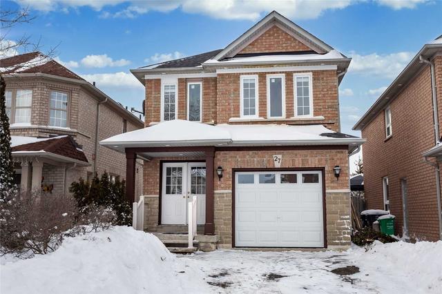27 Loons Call Cres, House detached with 3 bedrooms, 3 bathrooms and 3 parking in Brampton ON | Image 1