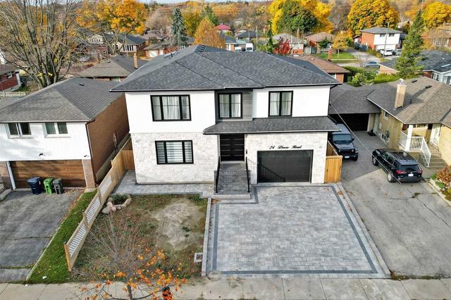 24 Doerr Rd, House detached with 4 bedrooms, 5 bathrooms and 5 parking in Toronto ON | Card Image