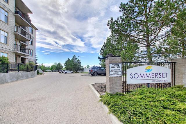 101 - 100 Lakeway Boulevard, Condo with 2 bedrooms, 2 bathrooms and 1 parking in Red Deer County AB | Image 23
