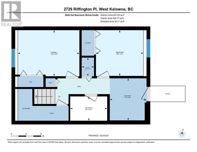 2729 Riffington Place, House attached with 2 bedrooms, 1 bathrooms and 2 parking in West Kelowna BC | Image 28