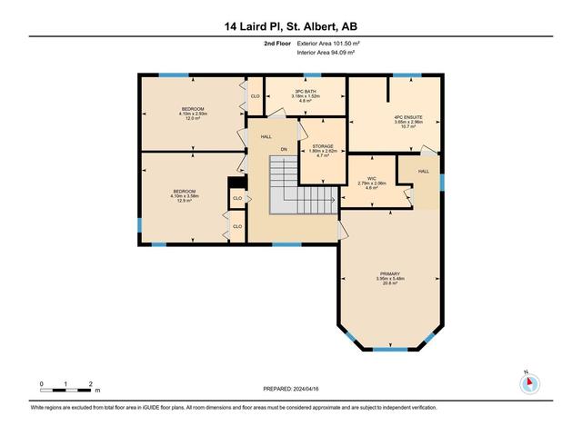14 Laird Pl, House detached with 5 bedrooms, 3 bathrooms and 4 parking in St. Albert AB | Image 67