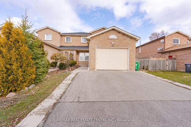 37 Ebby Ave, House semidetached with 3 bedrooms, 4 bathrooms and 5 parking in Brampton ON | Image 1