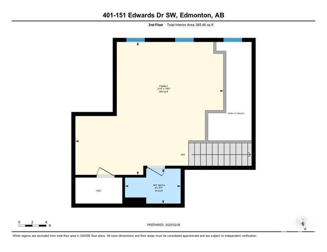 401 - 151 Edwards Dr Sw, Condo with 2 bedrooms, 3 bathrooms and null parking in Edmonton AB | Image 39
