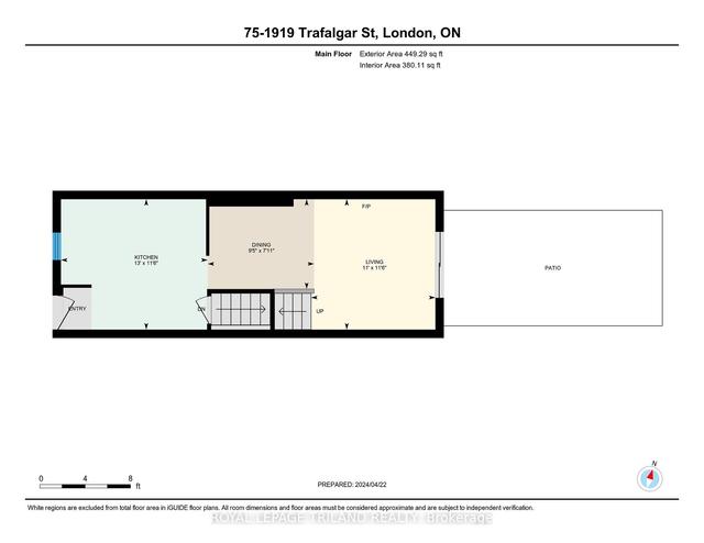 75 - 1919 Trafalgar St, Townhouse with 2 bedrooms, 2 bathrooms and 1 parking in London ON | Image 27