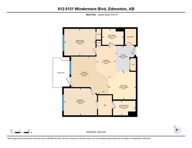 612 - 5151 Windermere Boulevard Sw, Condo with 2 bedrooms, 2 bathrooms and 1 parking in Edmonton AB | Image 48