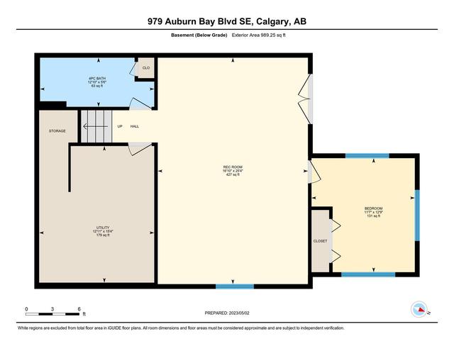 979 Auburn Bay Boulevard Se, House detached with 4 bedrooms, 3 bathrooms and 4 parking in Calgary AB | Image 50