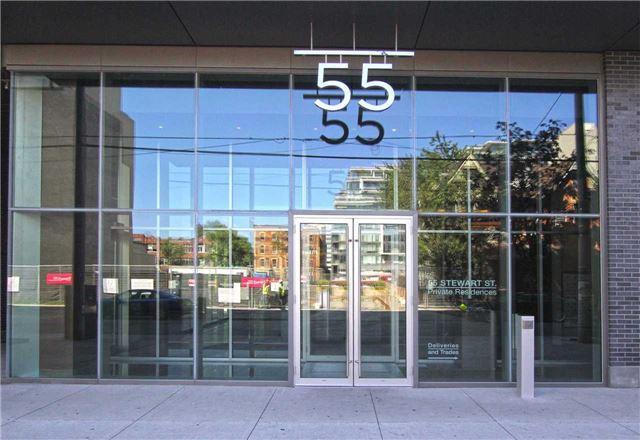 611 - 55 Stewart St, Condo with 1 bedrooms, 1 bathrooms and null parking in Toronto ON | Image 2