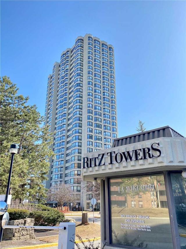 1405 - 8 Lisa St, Condo with 2 bedrooms, 2 bathrooms and 1 parking in Brampton ON | Image 1