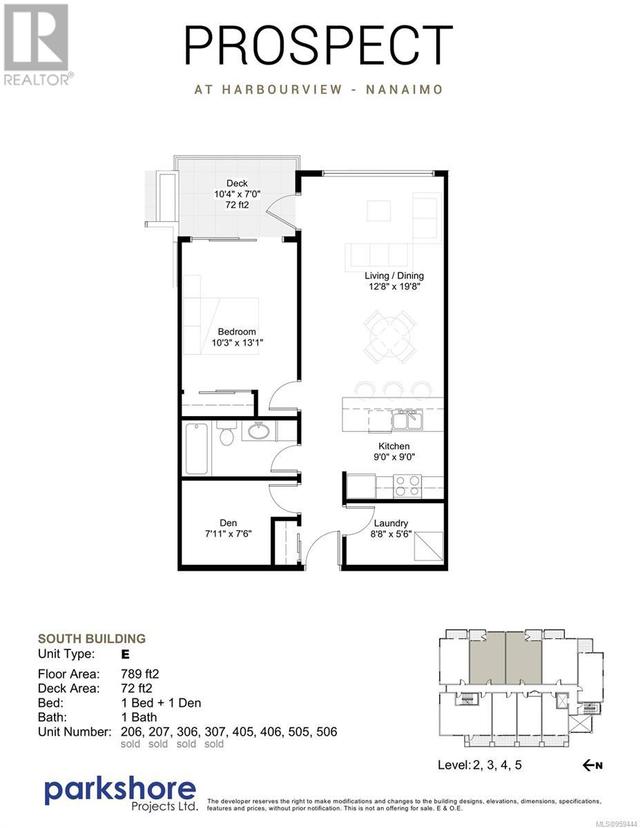 307 - 135 Haliburton St, Condo with 1 bedrooms, 1 bathrooms and 1 parking in Nanaimo BC | Image 16