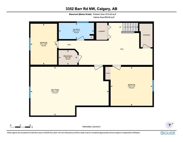 3352 Barr Road Nw, House detached with 5 bedrooms, 2 bathrooms and 2 parking in Calgary AB | Image 30