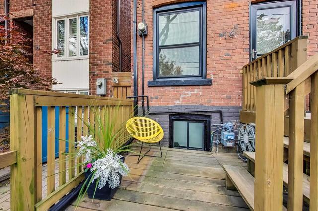 16 Empire Ave, House attached with 2 bedrooms, 2 bathrooms and 1 parking in Toronto ON | Image 23