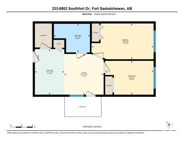 233 - 8802 Southfort Dr, Condo with 2 bedrooms, 1 bathrooms and null parking in Fort Saskatchewan AB | Image 2