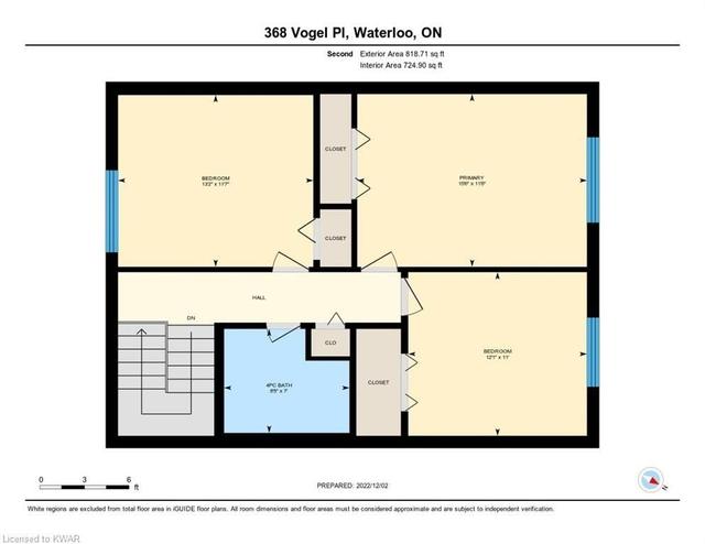 368 Vogel Pl, House semidetached with 3 bedrooms, 3 bathrooms and 2 parking in Waterloo ON | Image 33
