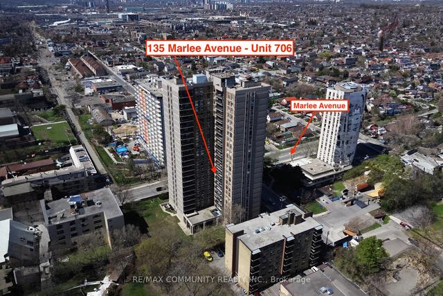 706 - 135 Marlee Ave, Condo with 2 bedrooms, 2 bathrooms and 1 parking in Toronto ON | Image 1