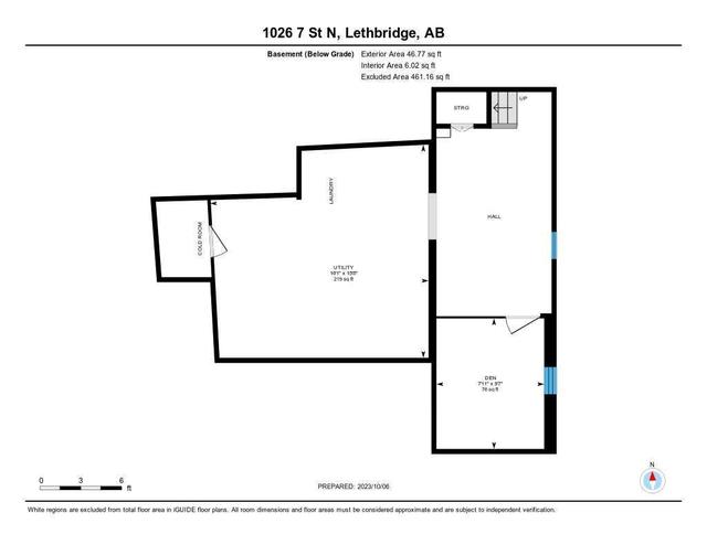 1026 7 Street N, House detached with 2 bedrooms, 1 bathrooms and 1 parking in Lethbridge AB | Image 31