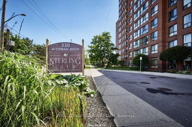 1206 - 330 Mccowan Rd, Condo with 2 bedrooms, 2 bathrooms and 1 parking in Toronto ON | Image 12