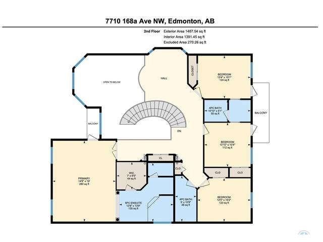 7710 168a Av Nw, House detached with 7 bedrooms, 5 bathrooms and 5 parking in Edmonton AB | Image 64