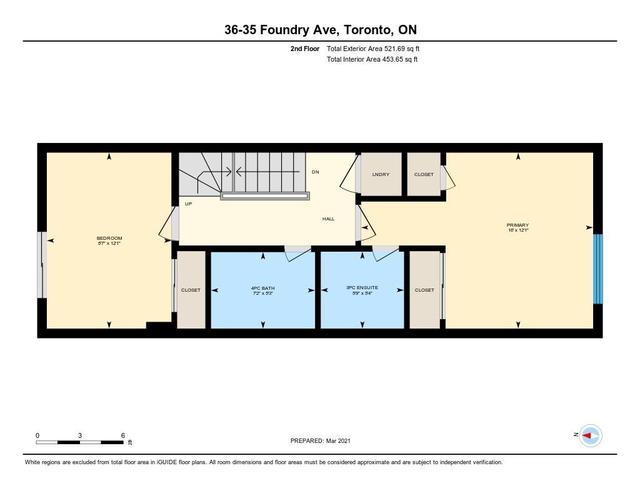 36 - 35 Foundry Ave, Townhouse with 3 bedrooms, 2 bathrooms and 2 parking in Toronto ON | Image 21