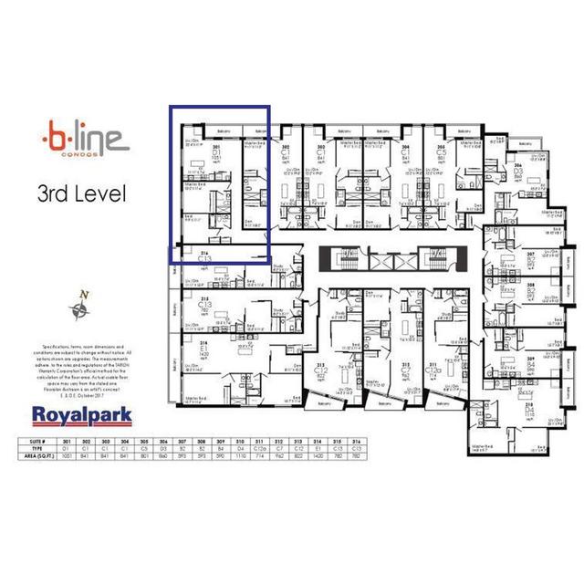 301 - 388 Browns Line, Condo with 2 bedrooms, 2 bathrooms and 1 parking in Toronto ON | Image 4