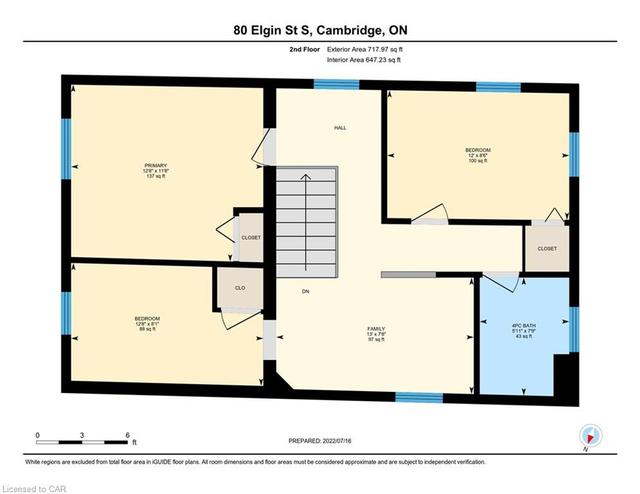 80 Elgin Street S, House detached with 3 bedrooms, 2 bathrooms and 7 parking in Cambridge ON | Image 23