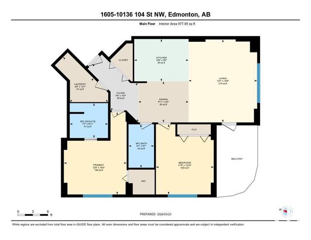 1605 - 10136 104 St Nw, Condo with 2 bedrooms, 2 bathrooms and null parking in Edmonton AB | Image 42